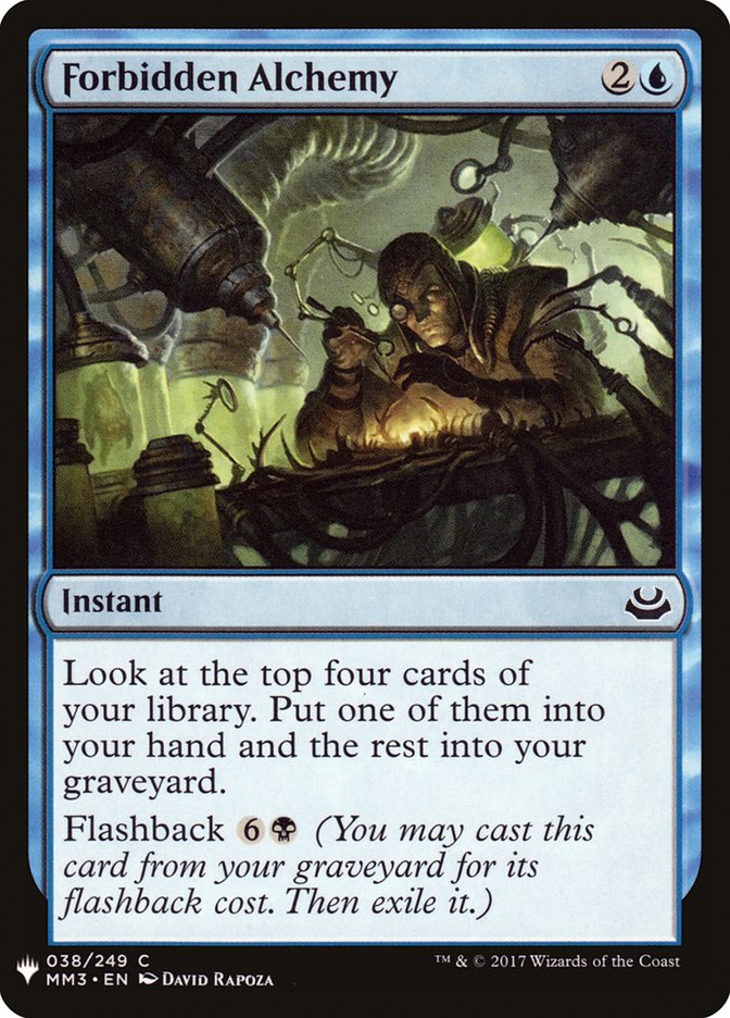 Forbidden Alchemy [Mystery Booster] | Rook's Games and More
