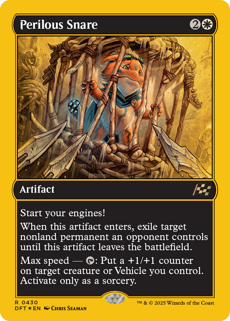 Perilous Snare (First-Place Foil) [Aetherdrift] | Rook's Games and More