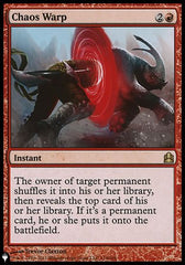Chaos Warp (CMD) [The List]