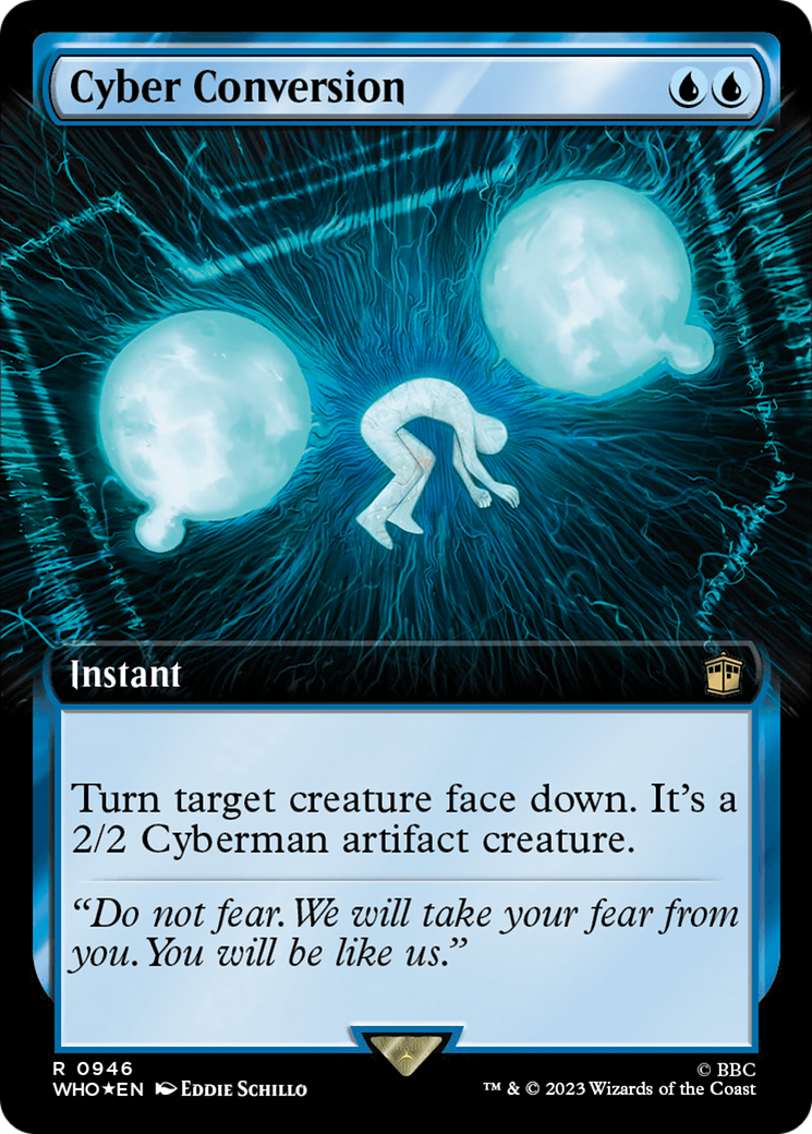 Cyber Conversion (Extended Art) (Surge Foil) [Doctor Who] | Rook's Games and More