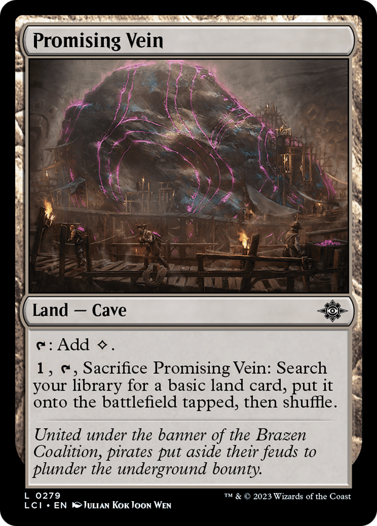 Promising Vein [The Lost Caverns of Ixalan] | Rook's Games and More