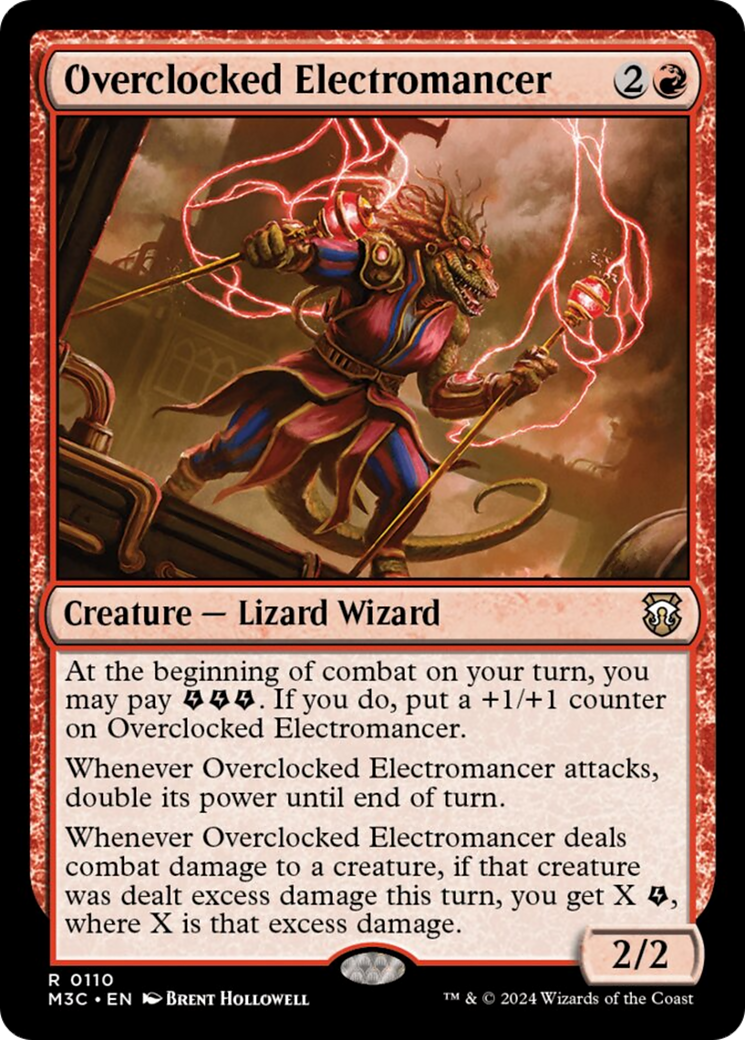 Overclocked Electromancer [Modern Horizons 3 Commander] | Rook's Games and More