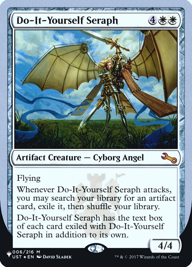 Do-It-Yourself Seraph (Unfinity Foil Edition) [The List] | Rook's Games and More