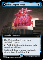 The Enigma Jewel // Locus of Enlightenment (Extended Art) [The Lost Caverns of Ixalan] | Rook's Games and More