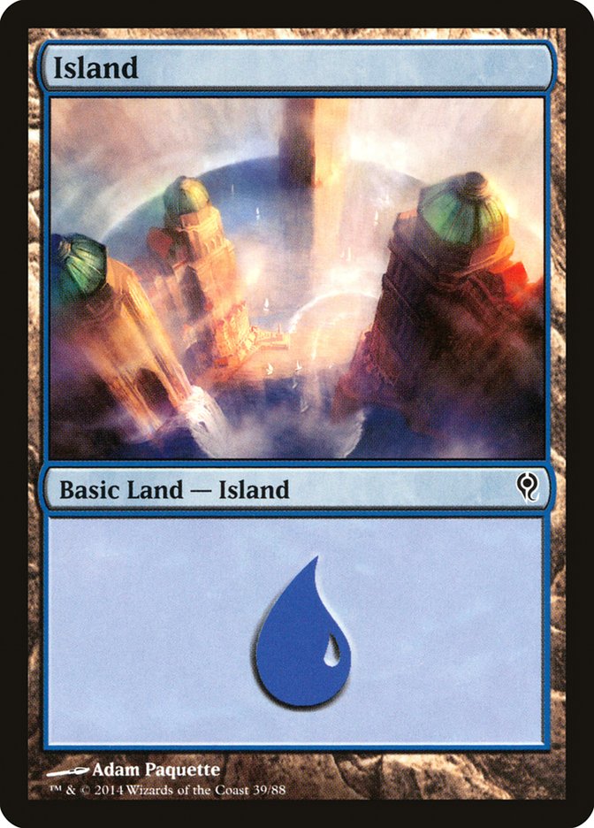 Island (39) [Duel Decks: Jace vs. Vraska] | Rook's Games and More