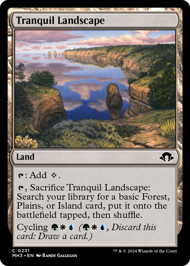 Tranquil Landscape [Modern Horizons 3] | Rook's Games and More