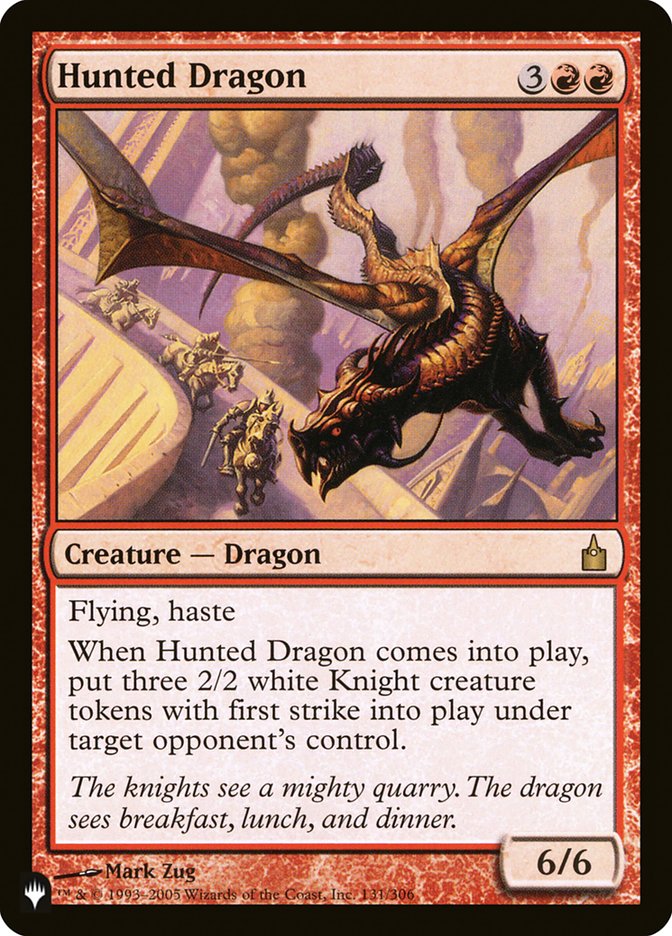 Hunted Dragon [The List] | Rook's Games and More