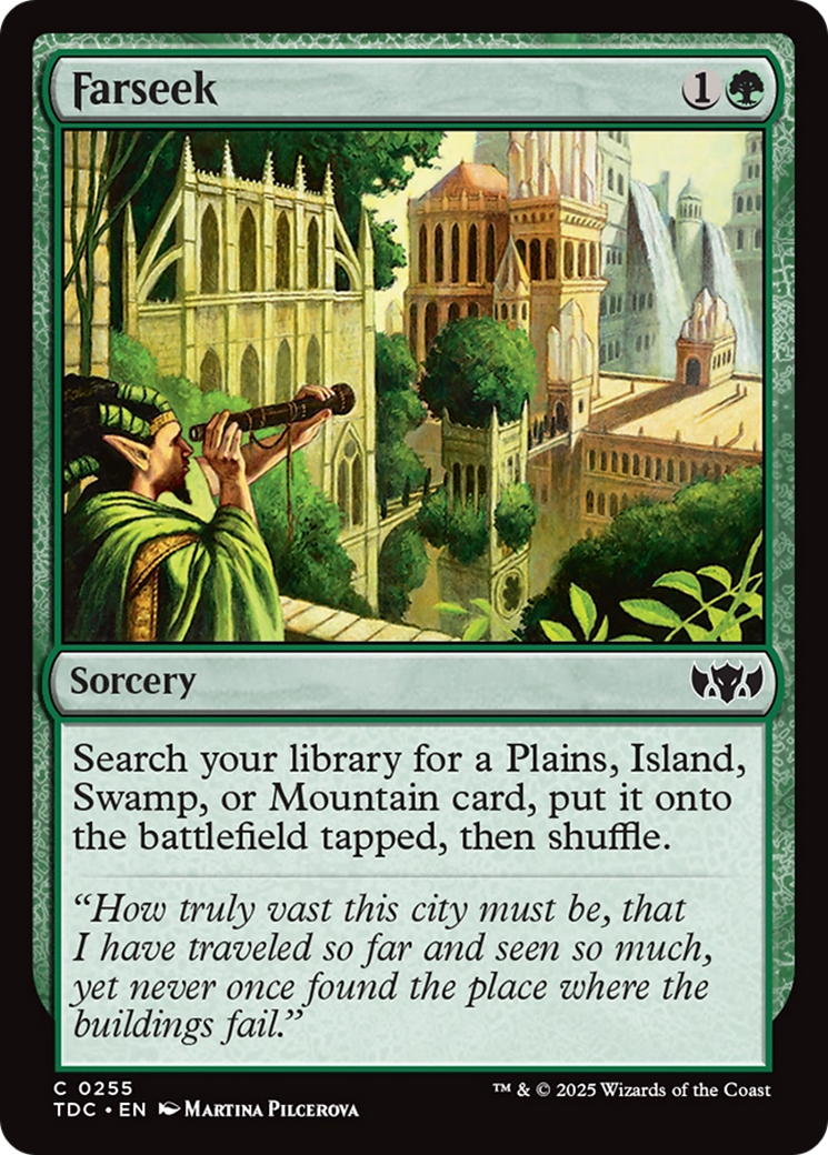 Farseek [Tarkir: Dragonstorm Commander] | Rook's Games and More