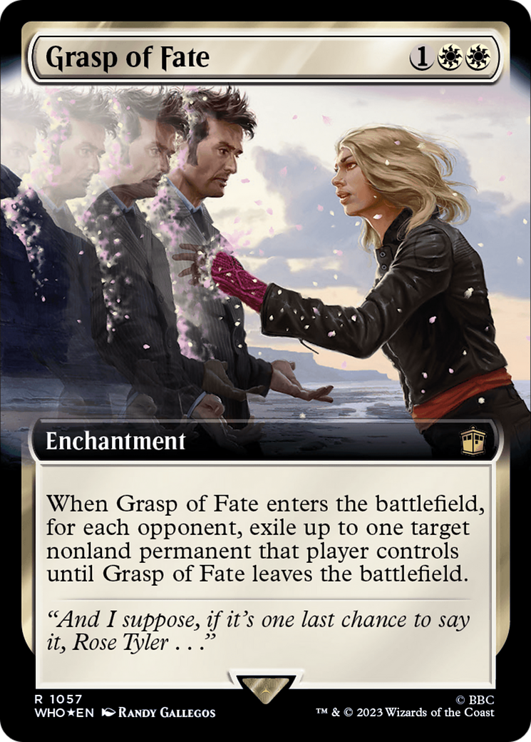 Grasp of Fate (Extended Art) (Surge Foil) [Doctor Who] | Rook's Games and More