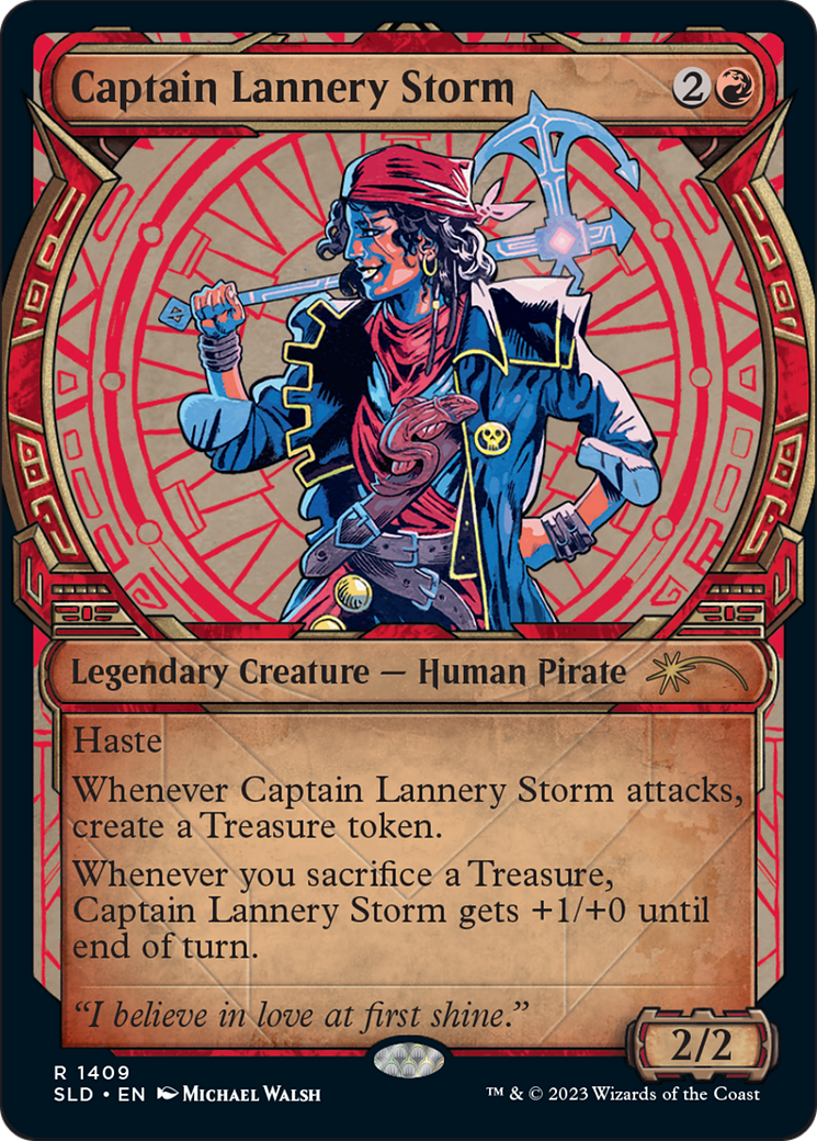 Captain Lannery Storm [Secret Lair Drop Series] | Rook's Games and More