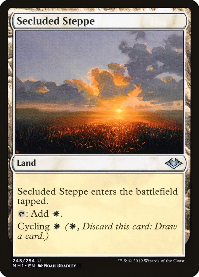 Secluded Steppe [Modern Horizons] | Rook's Games and More