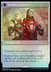 Wedding Announcement // Wedding Festivity [Innistrad: Crimson Vow Prerelease Promos] | Rook's Games and More