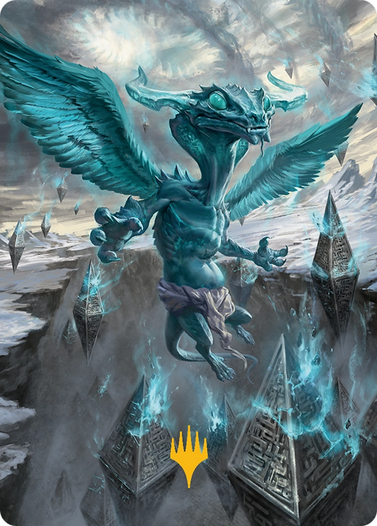 Ugin, Eye of the Storms Art Card (47/54) [Tarkir: Dragonstorm Art Series] | Rook's Games and More