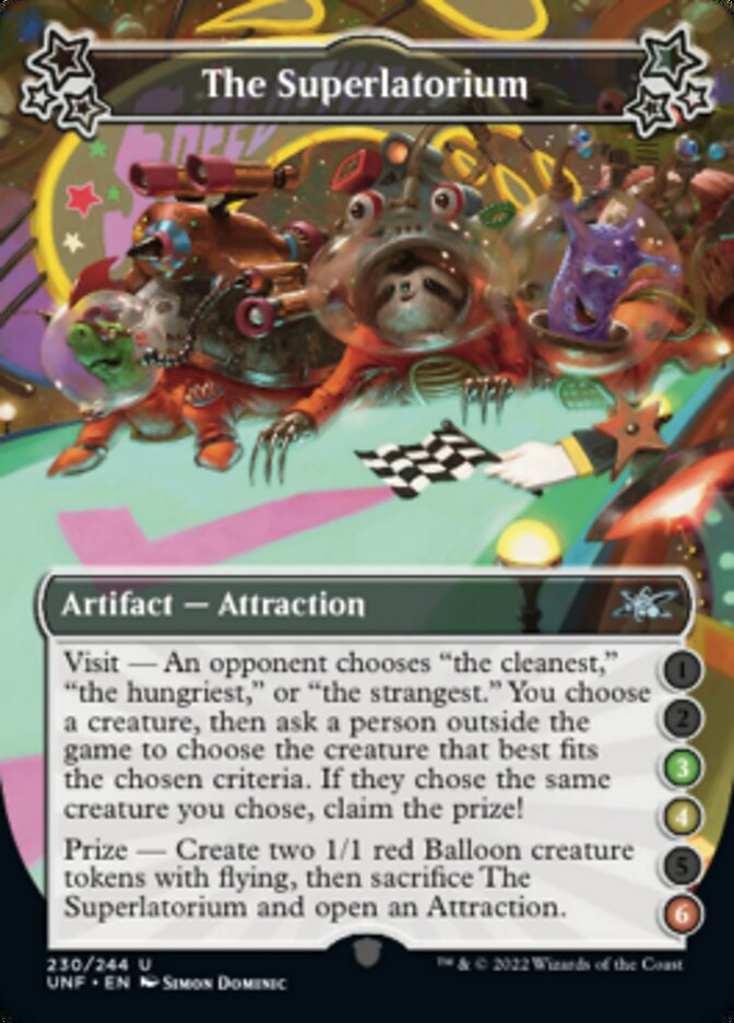 The Superlatorium (3-4-6) [Unfinity] | Rook's Games and More