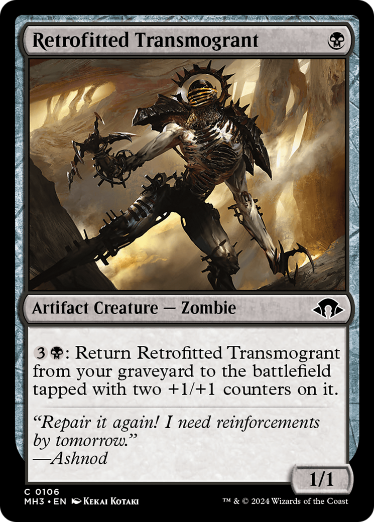 Retrofitted Transmogrant [Modern Horizons 3] | Rook's Games and More