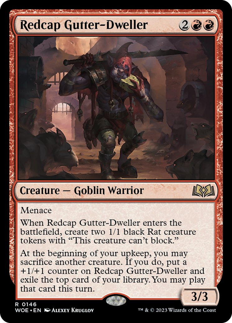 Redcap Gutter-Dweller [Wilds of Eldraine] | Rook's Games and More