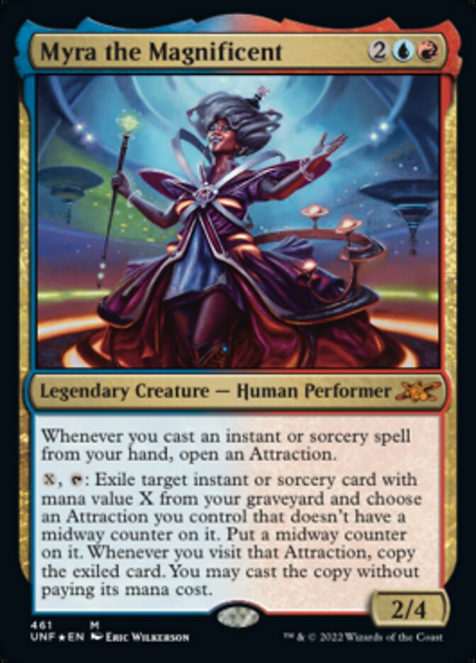 Myra the Magnificent (Galaxy Foil) [Unfinity] | Rook's Games and More