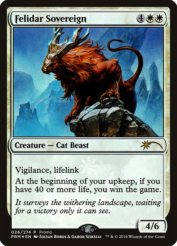 Felidar Sovereign [Resale Promos] | Rook's Games and More