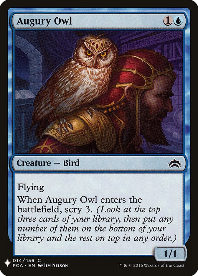 Augury Owl [Mystery Booster] | Rook's Games and More