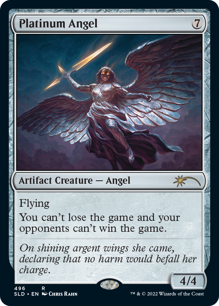 Platinum Angel [Secret Lair Drop Series] | Rook's Games and More