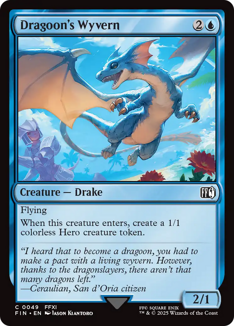 Dragoon's Wyvern [FINAL FANTASY] | Rook's Games and More