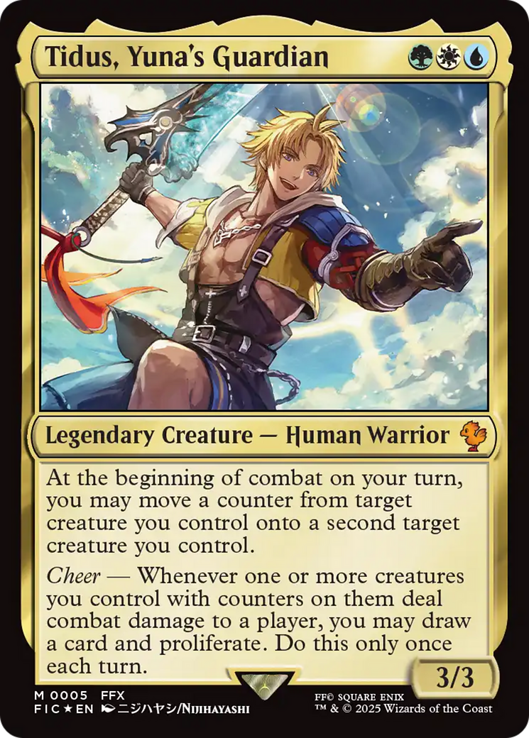 Tidus, Yuna's Guardian [FINAL FANTASY Commander] | Rook's Games and More