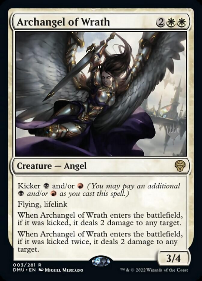 Archangel of Wrath (Promo Pack) [Dominaria United Promos] | Rook's Games and More