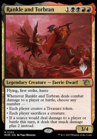 Rankle and Torbran (Promo Pack) [March of the Machine Promos] | Rook's Games and More