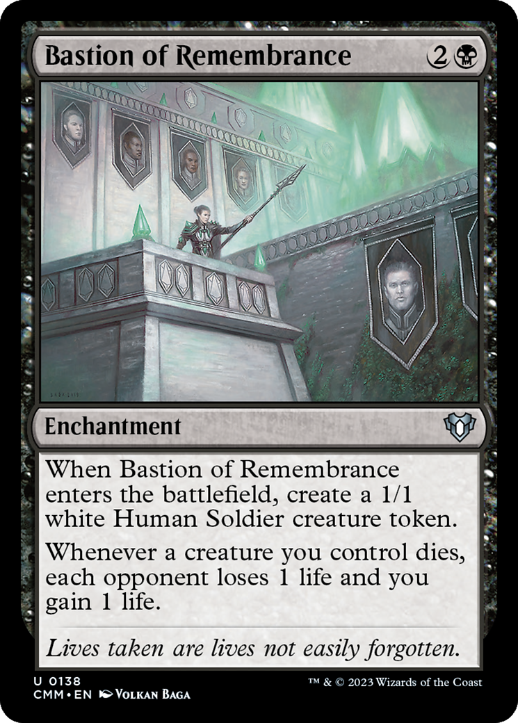 Bastion of Remembrance [Commander Masters] | Rook's Games and More