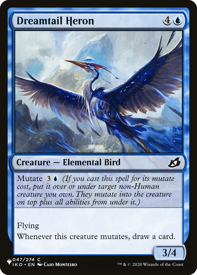 Dreamtail Heron [The List Reprints] | Rook's Games and More