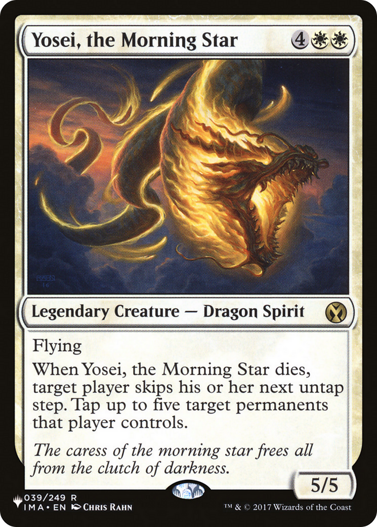 Yosei, the Morning Star [The List] | Rook's Games and More