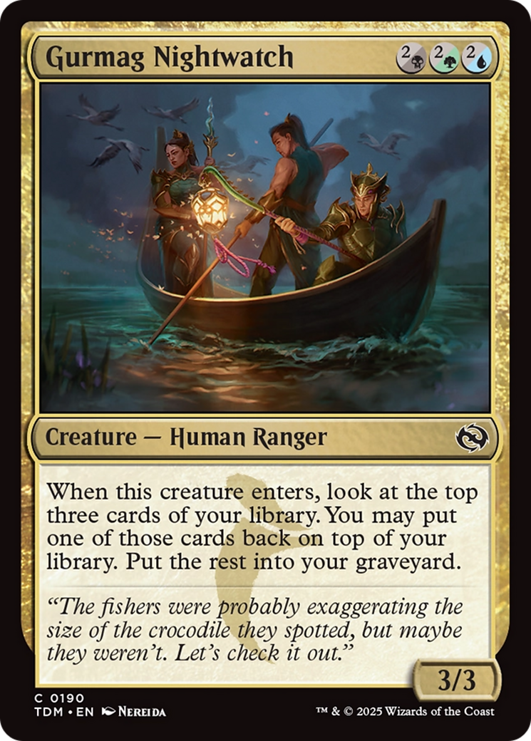 Gurmag Nightwatch [Tarkir: Dragonstorm] | Rook's Games and More