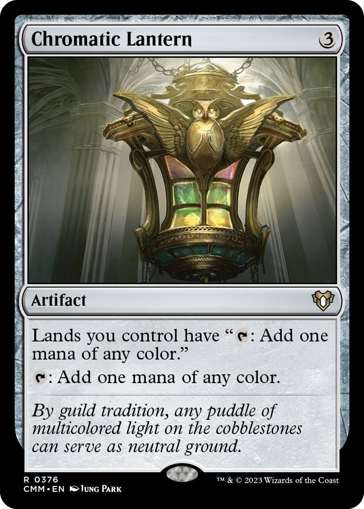 Chromatic Lantern [Commander Masters] | Rook's Games and More