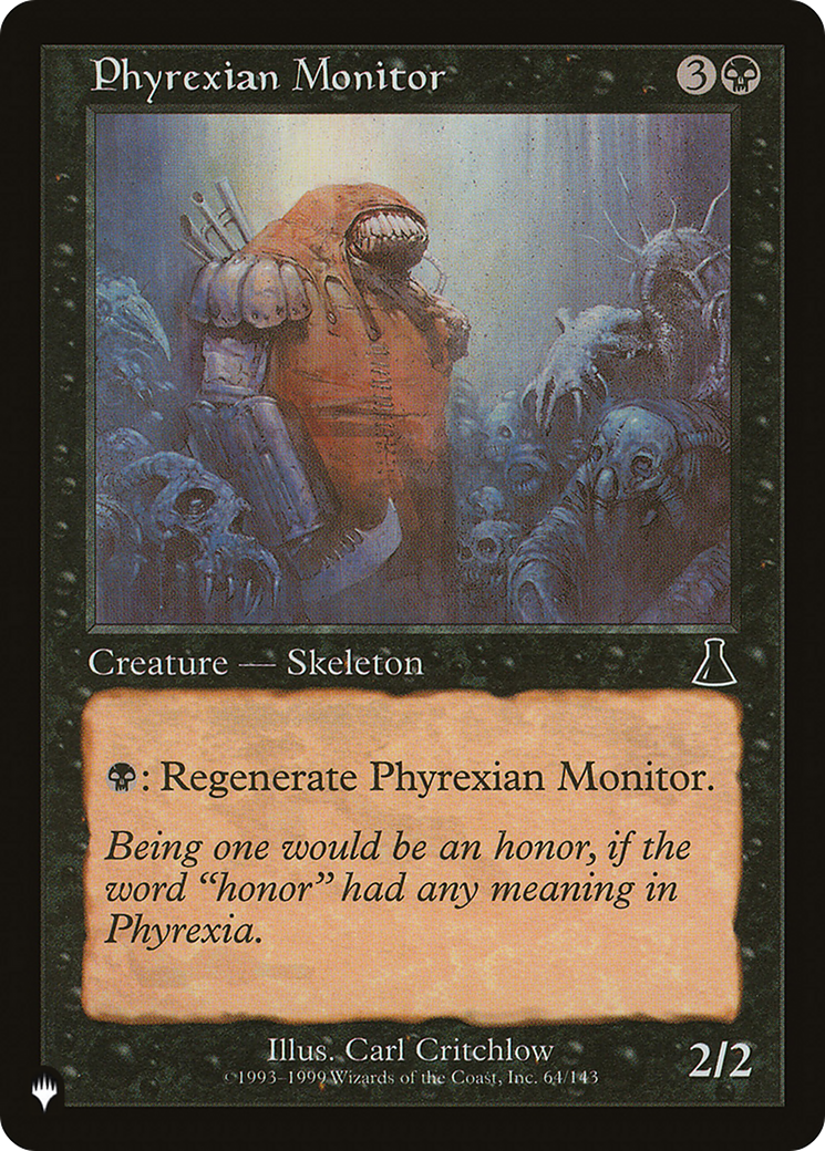 Phyrexian Monitor [The List] | Rook's Games and More