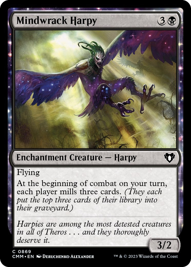 Mindwrack Harpy [Commander Masters] | Rook's Games and More