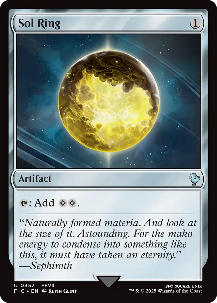 Sol Ring (0357) [FINAL FANTASY Commander] | Rook's Games and More