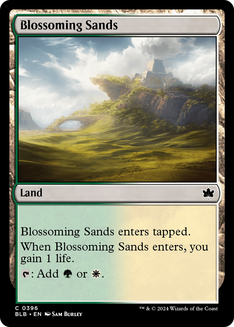 Blossoming Sands [Bloomburrow] | Rook's Games and More