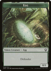 Treasure // Egg Double-Sided Token [Secret Lair Drop Series] | Rook's Games and More