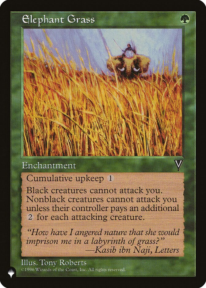 Elephant Grass [The List] | Rook's Games and More