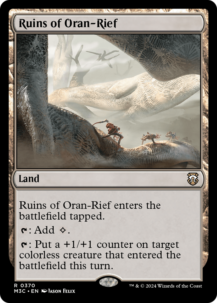 Ruins of Oran-Rief (Ripple Foil) [Modern Horizons 3 Commander] | Rook's Games and More