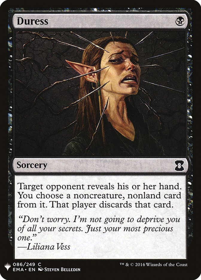 Duress [Mystery Booster] | Rook's Games and More
