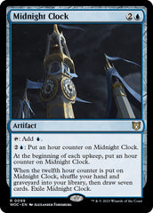 Midnight Clock [Wilds of Eldraine Commander]