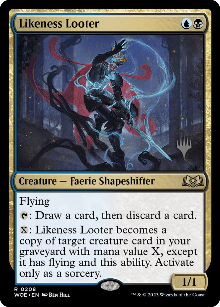 Likeness Looter (Promo Pack) [Wilds of Eldraine Promos] | Rook's Games and More