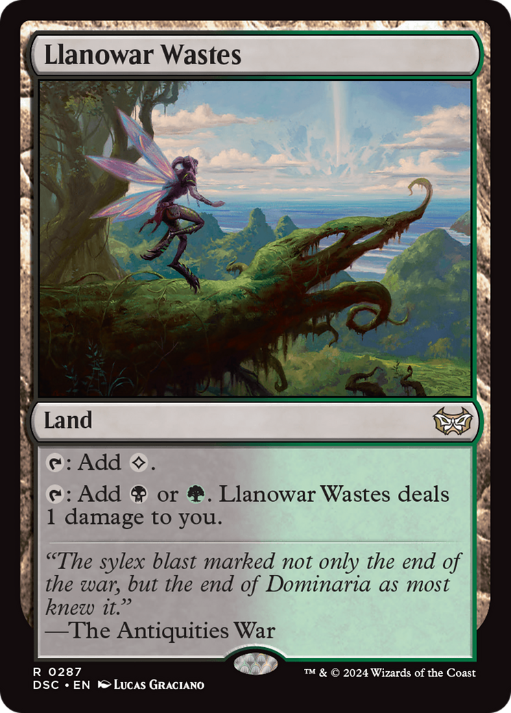 Llanowar Wastes [Duskmourn: House of Horror Commander] | Rook's Games and More