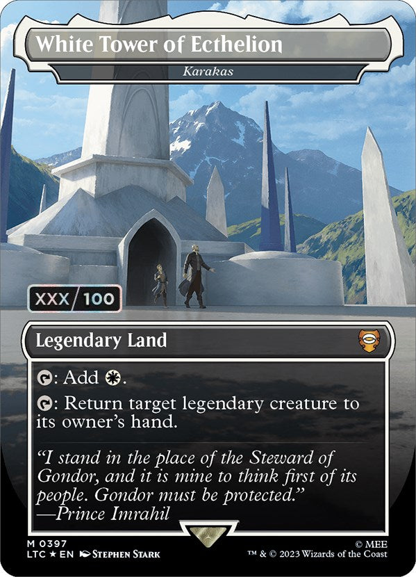White Tower of Ecthelion - Karakas (Serialized) [The Lord of the Rings: Tales of Middle-Earth Commander] | Rook's Games and More