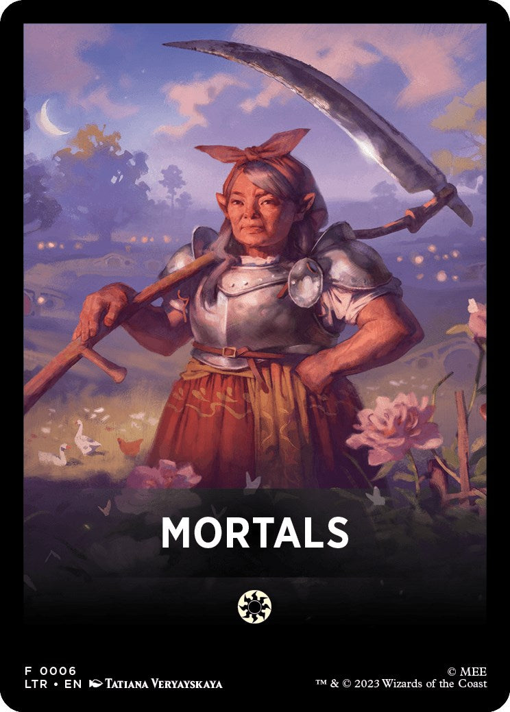 Mortals Theme Card [The Lord of the Rings: Tales of Middle-Earth] | Rook's Games and More