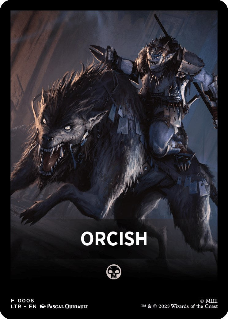 Orcish Theme Card [The Lord of the Rings: Tales of Middle-Earth] | Rook's Games and More