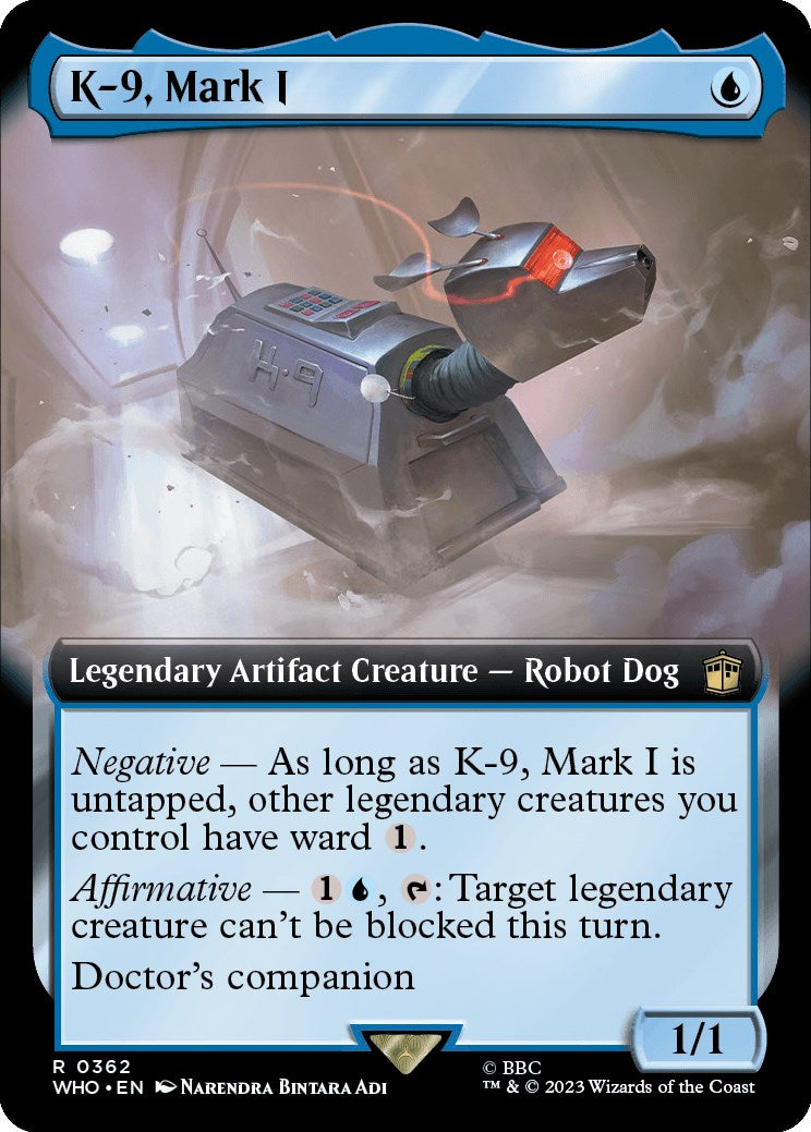 K-9, Mark I (Extended Art) [Doctor Who] | Rook's Games and More