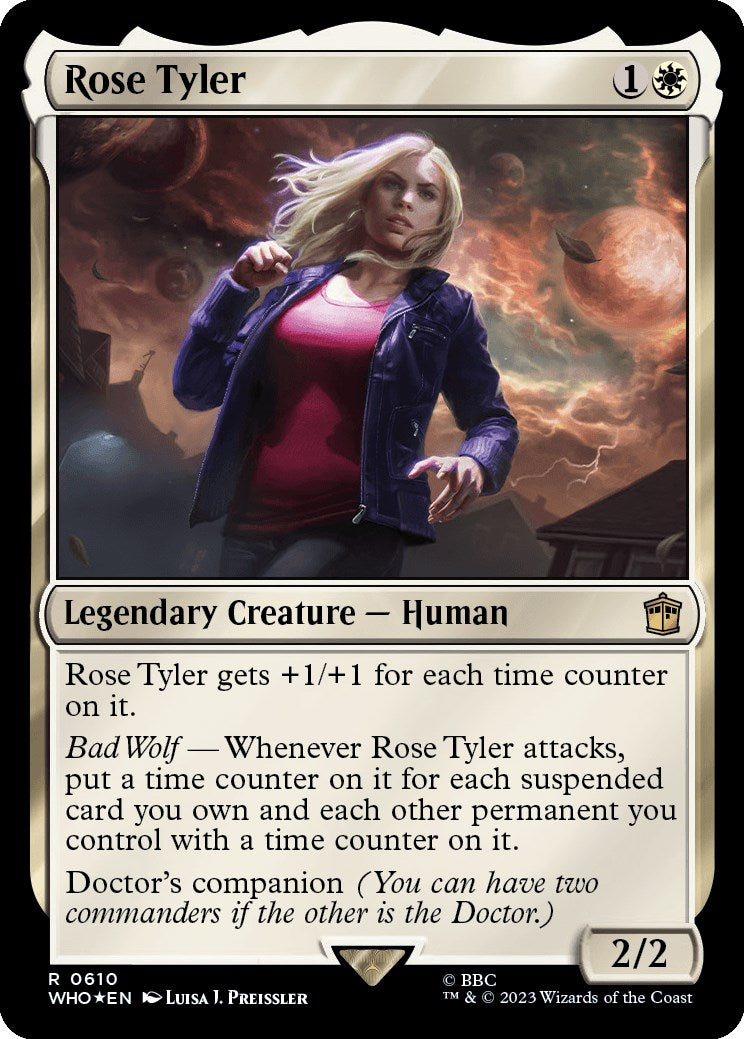 Rose Tyler (Surge Foil) [Doctor Who] | Rook's Games and More