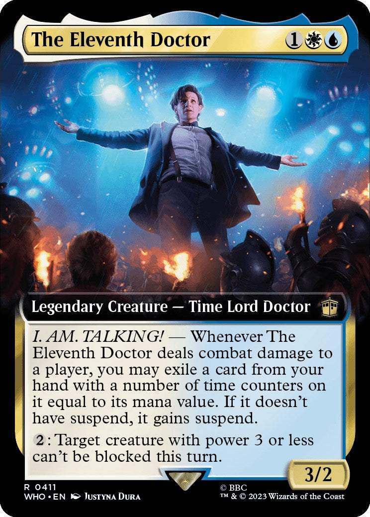 The Eleventh Doctor (Extended Art) [Doctor Who] | Rook's Games and More